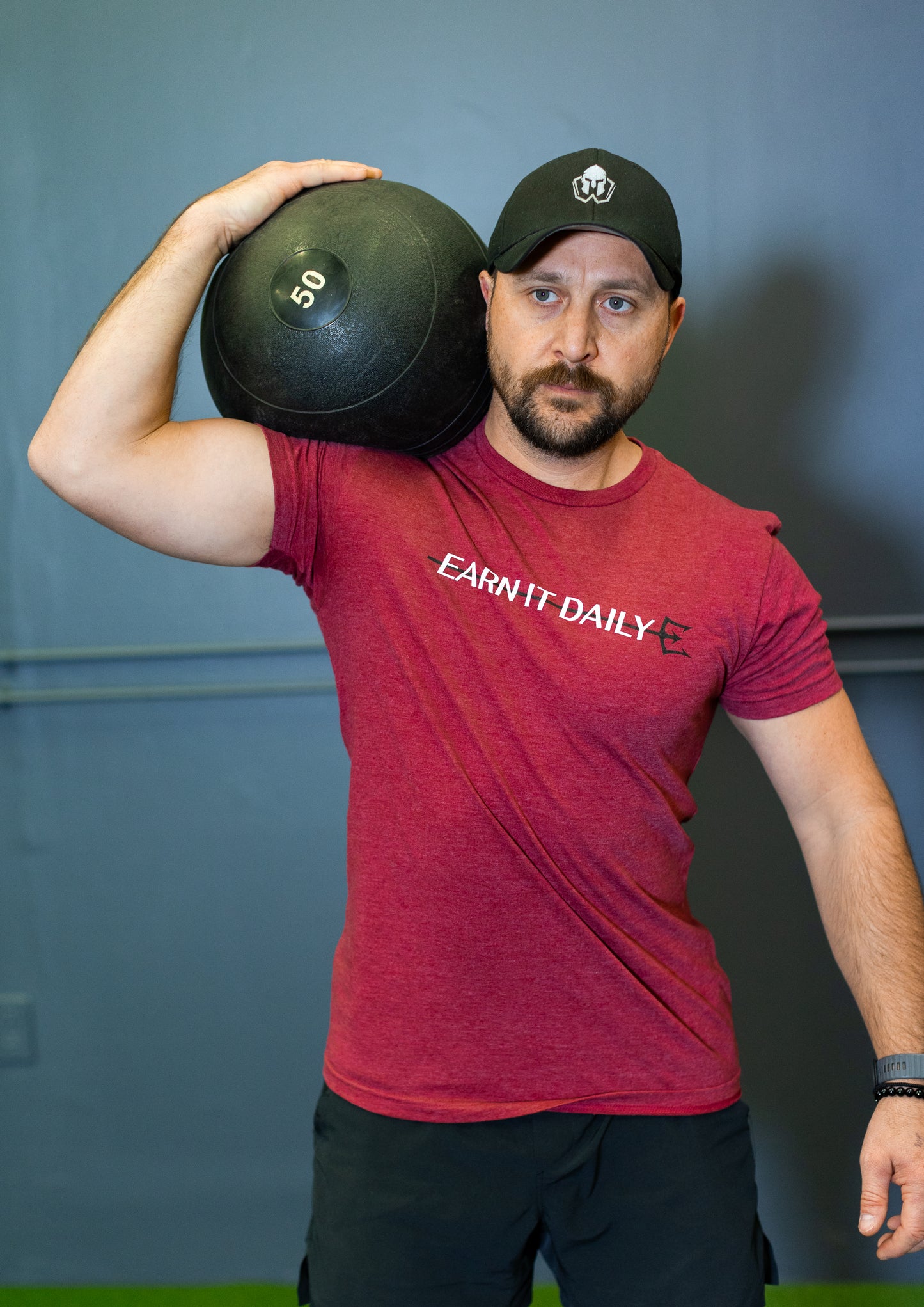 Earn It Daily | Men’s T-shirt | Red