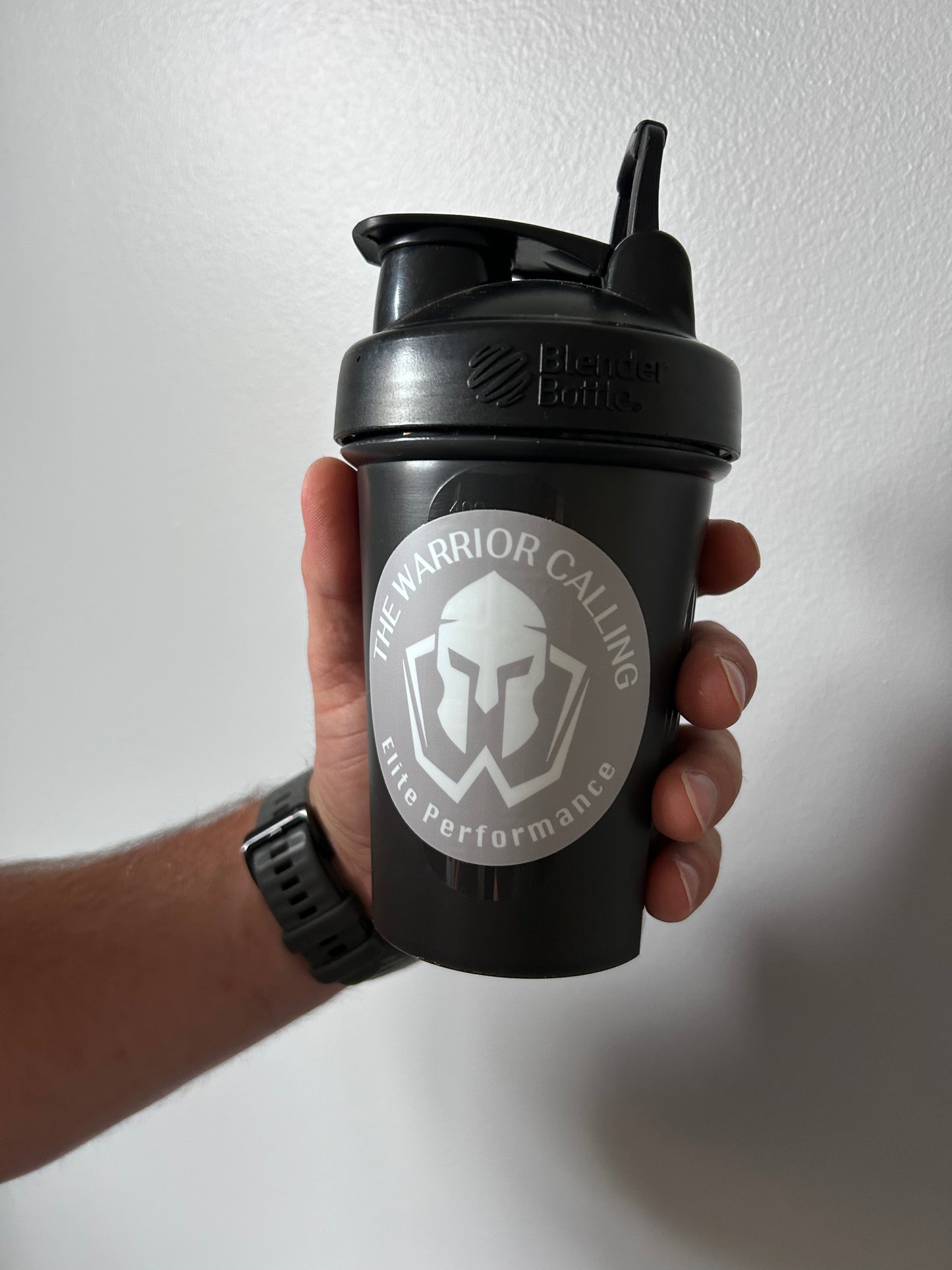 Grey and White TWC Sticker