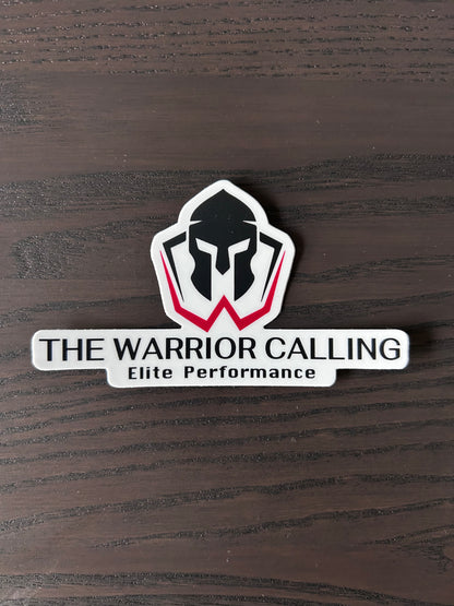 Black and Red Diecut TWC Sticker