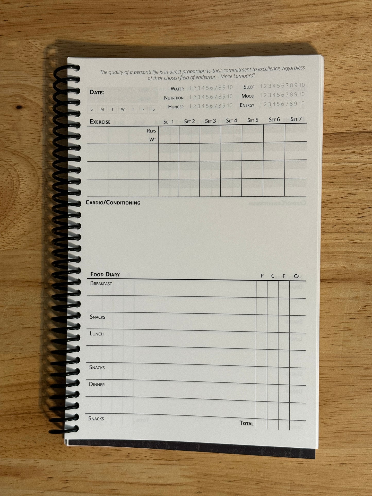 Training Journal